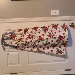 NEW Tommy Hilfiger Halter Cherry Dress Size 10